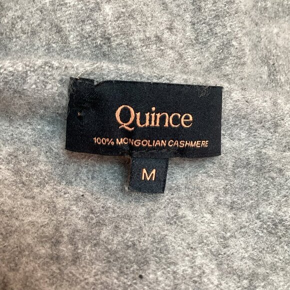Quince 100% Mongolian Cashmere Sweater Womens Small Gray - Picture 7 of 10
